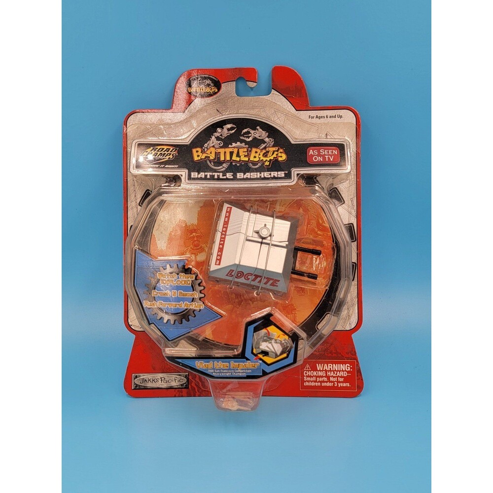 Jakks Pacific BattleBots TV Show Battle Basher Vlad the Impaler Figure NEW